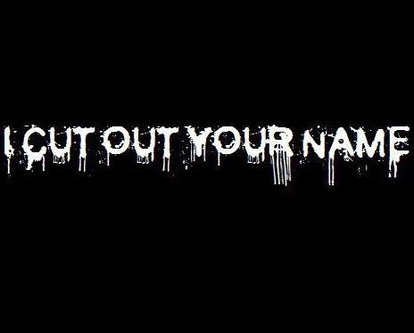 I Cut Out Your Name - Discography (2016 - 2024)