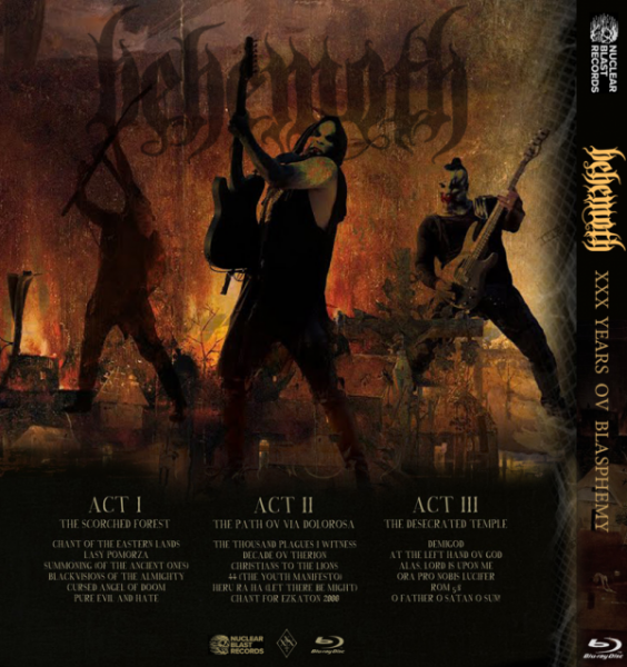 Behemoth - XXX Years ov Blasphemy (Live 2021) (Blu-Ray)