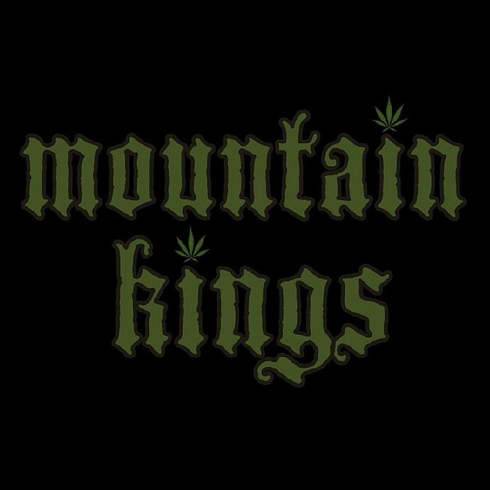 King mounts. Stoner Metal logo. Bramble: the Mountain King.