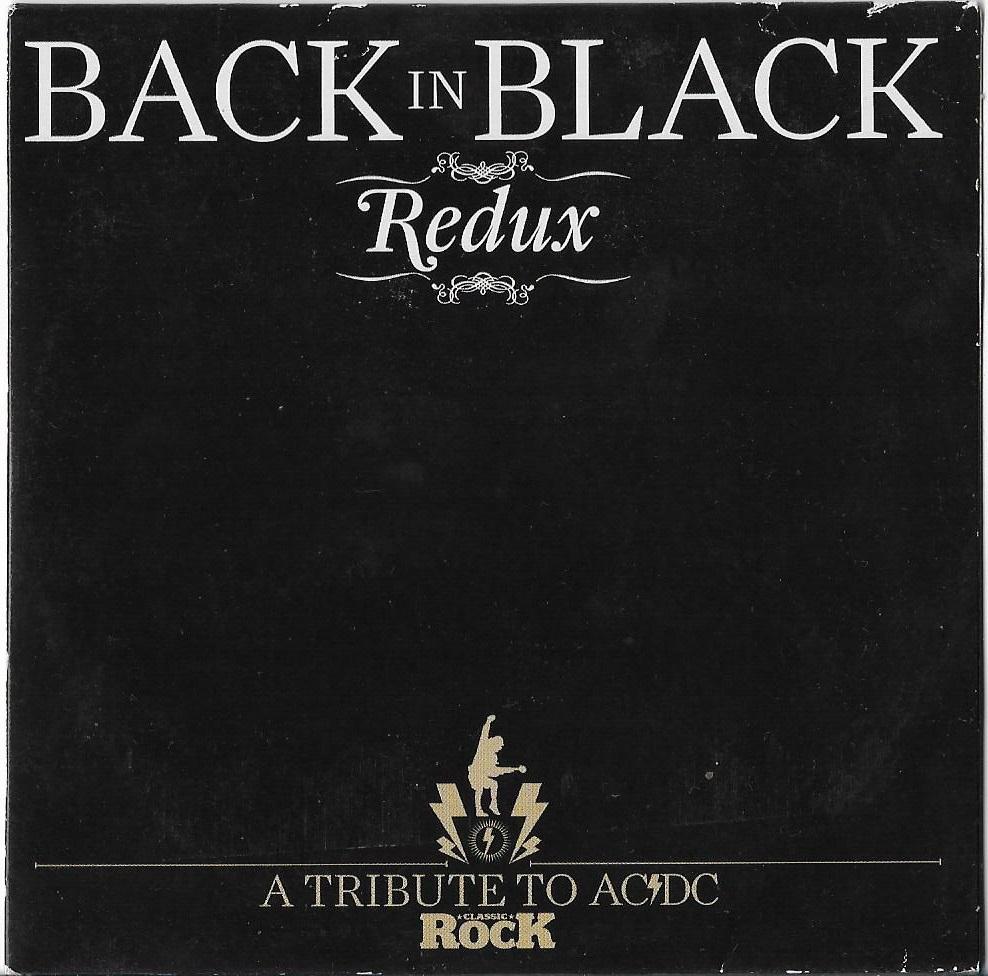 Various Artists Back In Black Redux A Tribute To Ac Dc Compilation 2010 Hard Rock