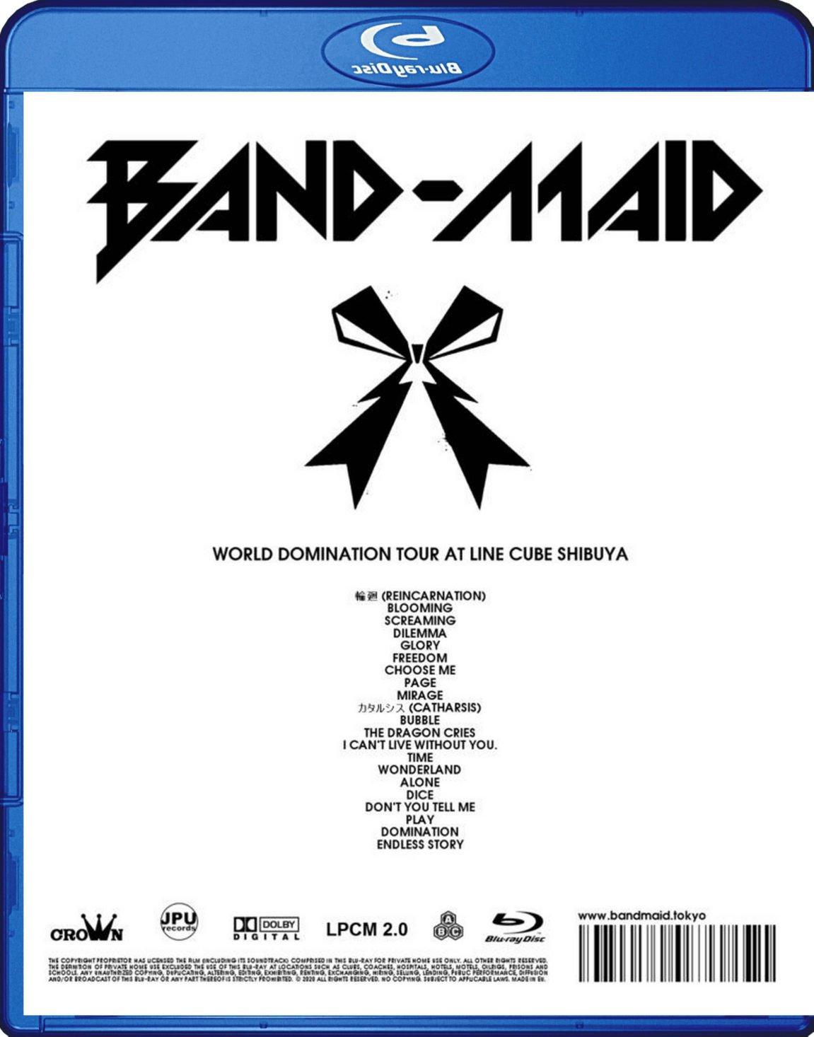 Band-Maid - World Domination Tour (Blu-Ray) (2020, Heavy Metal) - Скачать  бесплатно через торрент - Метал Трекер